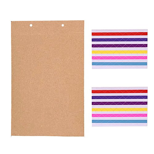 ThxMadam Scrapbooking Carta Kraft 29x18,5CM, 20pcs...