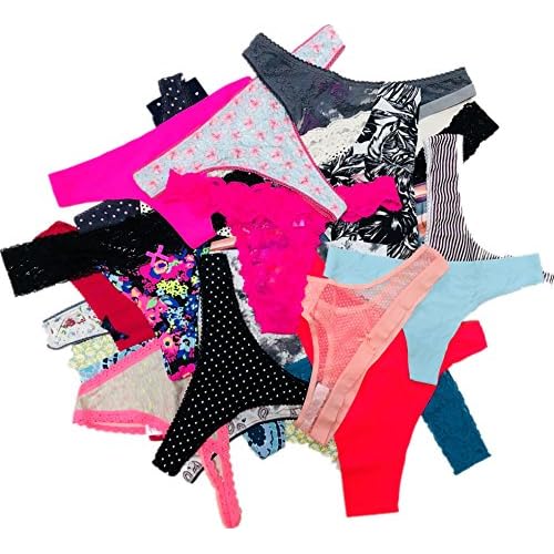 Morvia Variety Panties for Women Pack Sexy Thong Hipster Briefs G-String Tangas Assorted Multi Colored Underwear Small 28 Pcs