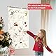 Mouji® Premium Adventskalender 2024 aus Stoff zum selbst befüllen | Weihnachtskalender für Kinder, Adventskalender für Weihnachten, Geschenk Kinder | BEIGE JOY | Stoffbeutel