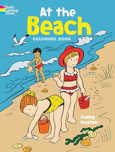 At the Beach Coloring Book (Dover Kids Coloring Books)