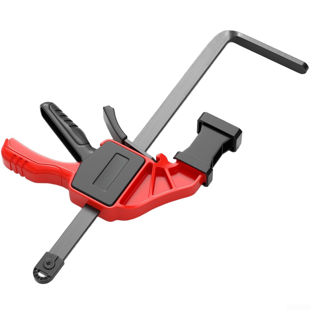 Guida for sega circolare, Morsetto for binari di guida for seghe da cingoli con pressione bloccaggio 90 kg e rilascio rapido for regolazioni rapide (aggiornato)