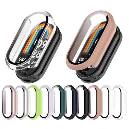 Coque Xiaomi Mi Smart Band 10 avec protège-écran PC verre