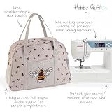 Hobby Gift Torba do przechowywania maszyny do szycia, Pszczoły, Haftowane