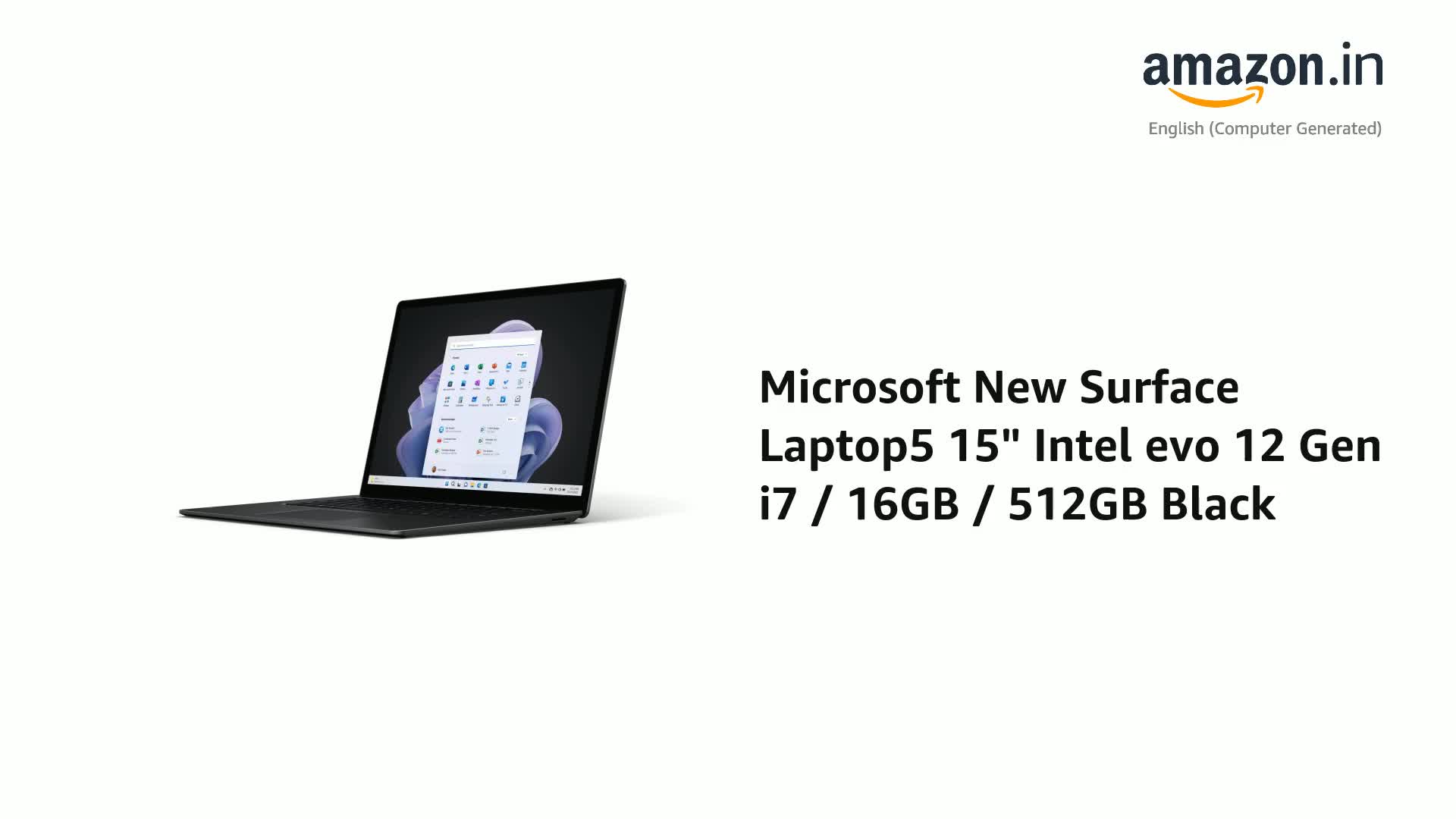 Microsoft New Surface Laptop5 15
