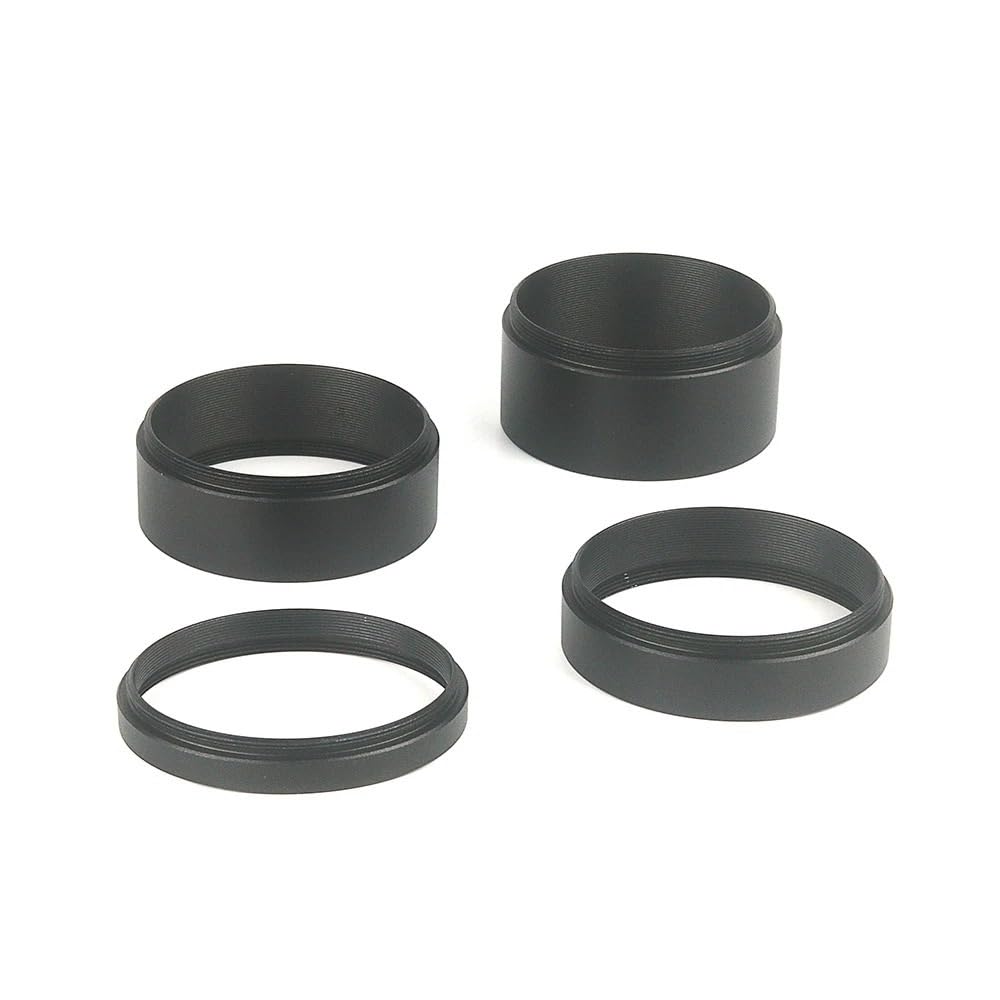 M48x0.75 Focal Length Extension Ring kit 5mm 10mm 15mm 20mm Telescope Photography T Extension Ring