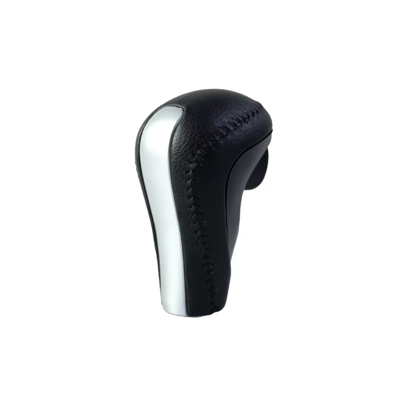 GHQFROP Transmission Gear Shift Knob 54130-TB0-A81ZA 54130-TA5-A71ZC for Accord 8th 2008-2012 for Crosstour 2010-2011 Automatic Gear Shift Knob Shifter Stick Head Car Gear Stick Knob(Silver Black)