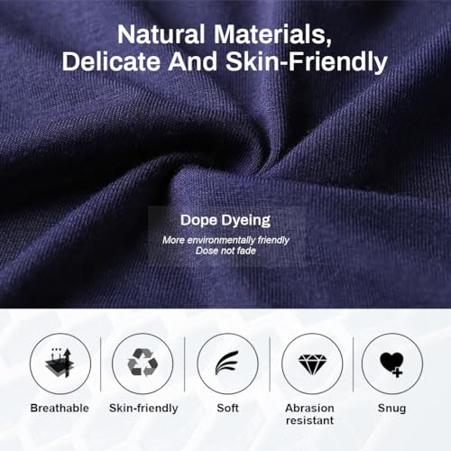 Image of GUSTAVE 3 Pack Men's Underwear Briefs - Comfort-Fit Spandex & Fiber Blend Men Underwear Elastic Waistband Seamless,Skin-Friendly Size 2XL for 35-39 inch Waist