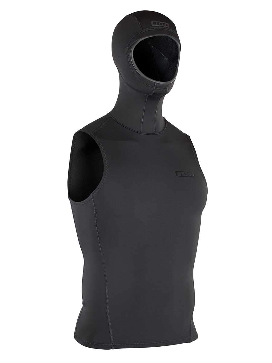 ION Hooded Neoprenweste 2/1mm Männer black (50/M)