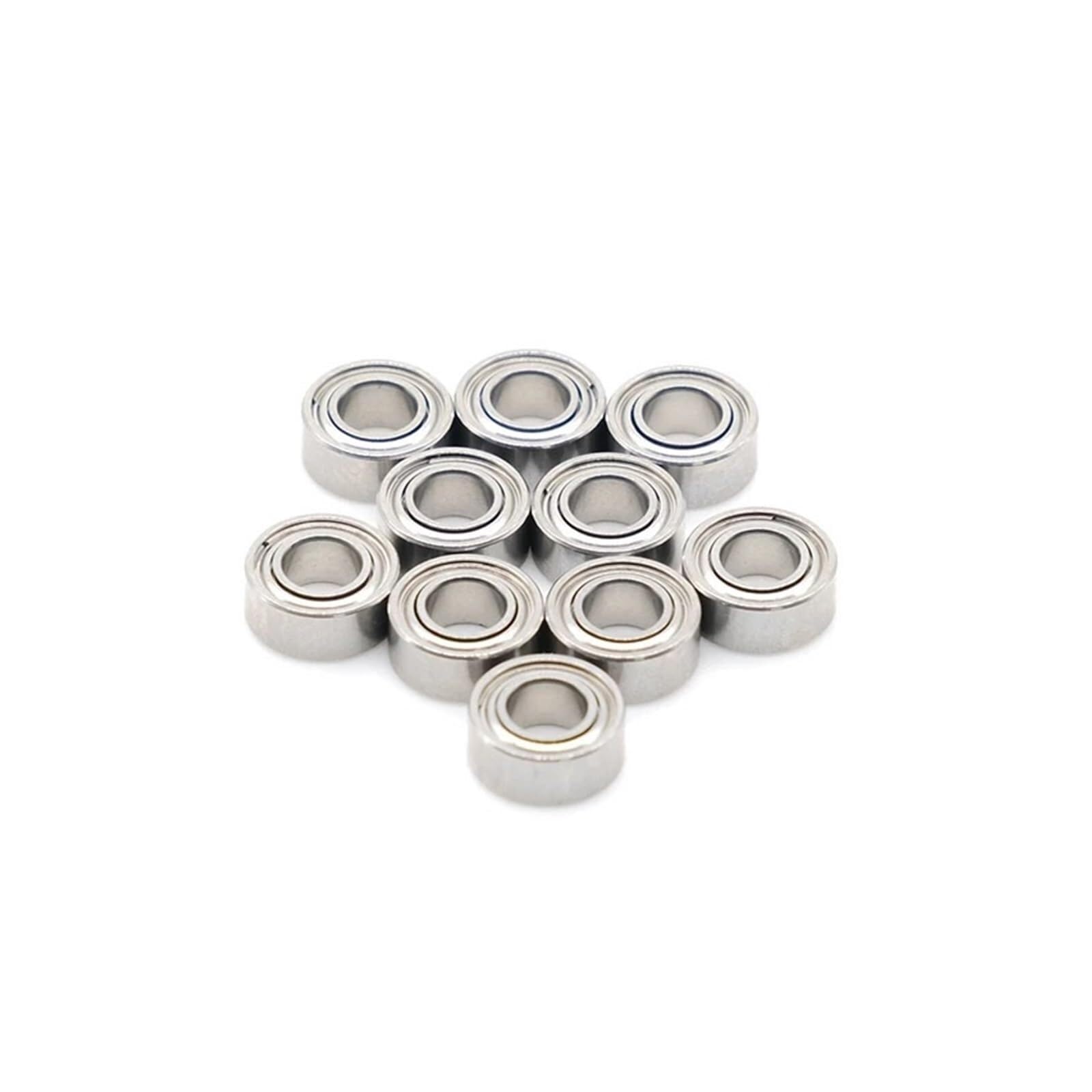 Łożyska kulkowe, 10 szt. Łożysko kulkowe SMR63ZZ ze stali nierdzewnej 3x6x2,5 mm ABEC-7 Mini łożyska kulkowe Lucky