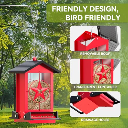 Buteafly WSQ-01 Squirrel Proof Bird Feeder thumb #4