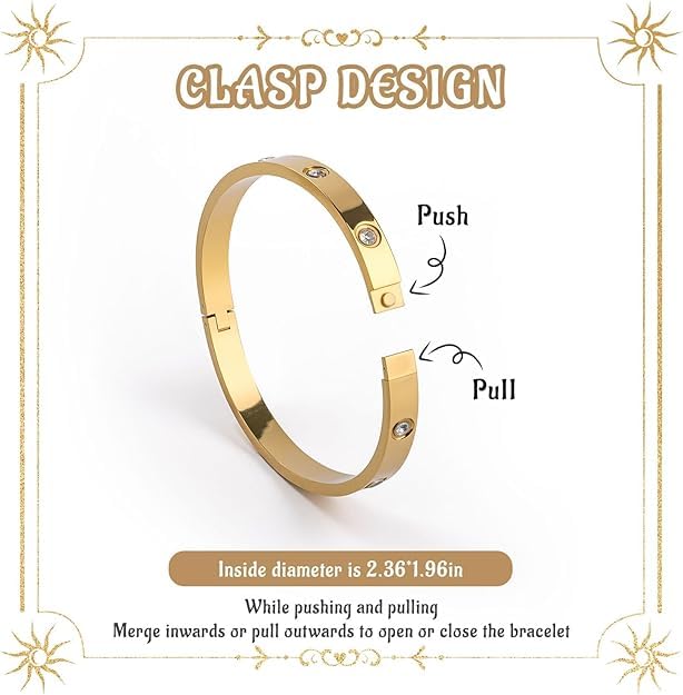 27% Off Clover Bracelet Set - Stainless Steel Love Bracelets - Image 3