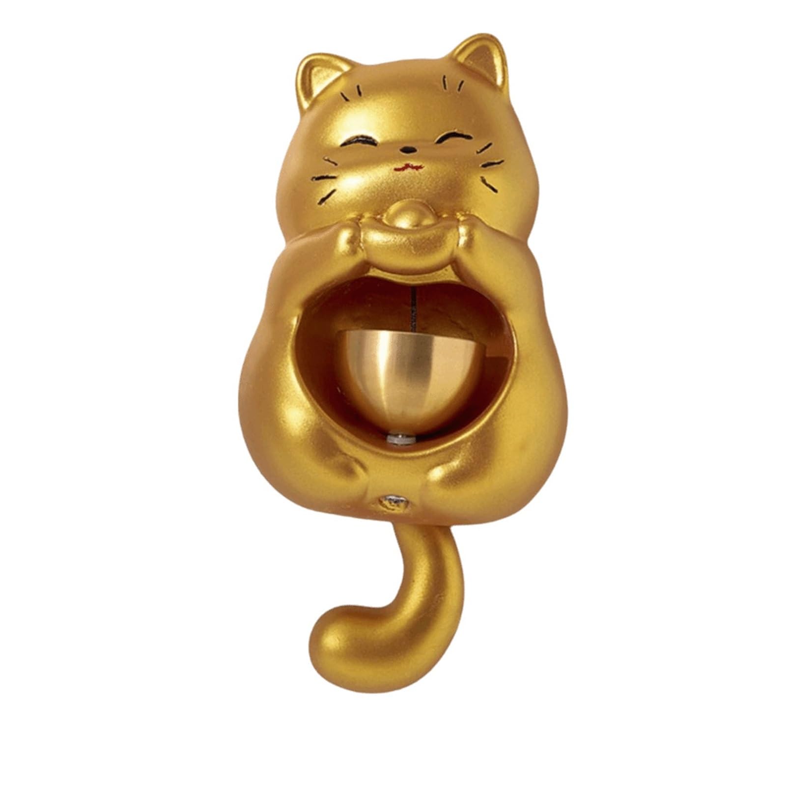 Pawuniscript Color3 Creative Lucky Cat Magnetic Door Bell - Charming Shopkeepers Bell For Entry Reminder And Home Decor(Color3)
