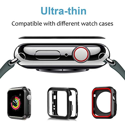 LucBuy 2 PCS Screen Protectors for Apple Watch Series 1-4 38 40 42 44mm - Image 3