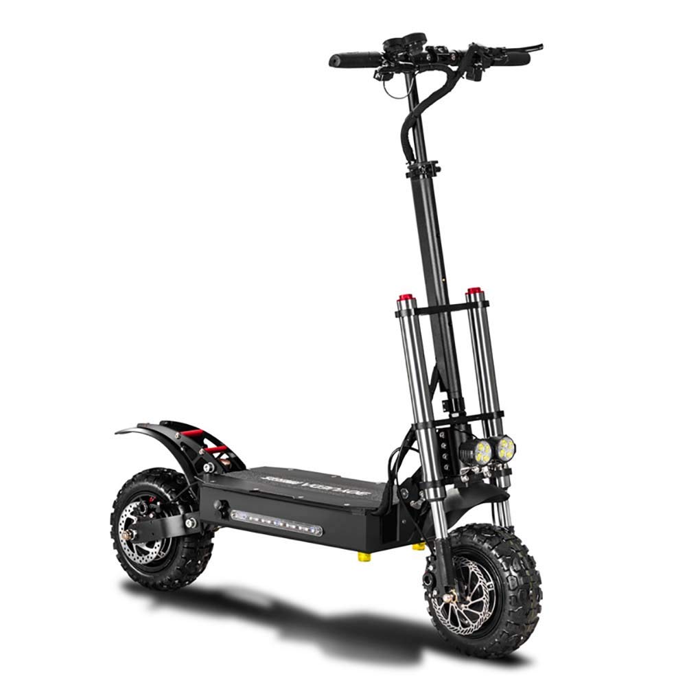 Electric Scooters Adult Double Drive 11 Inch Off-road Tire Folding Commuting Scooter With 60V Battery Max Speed up to 85Km/h Super Power