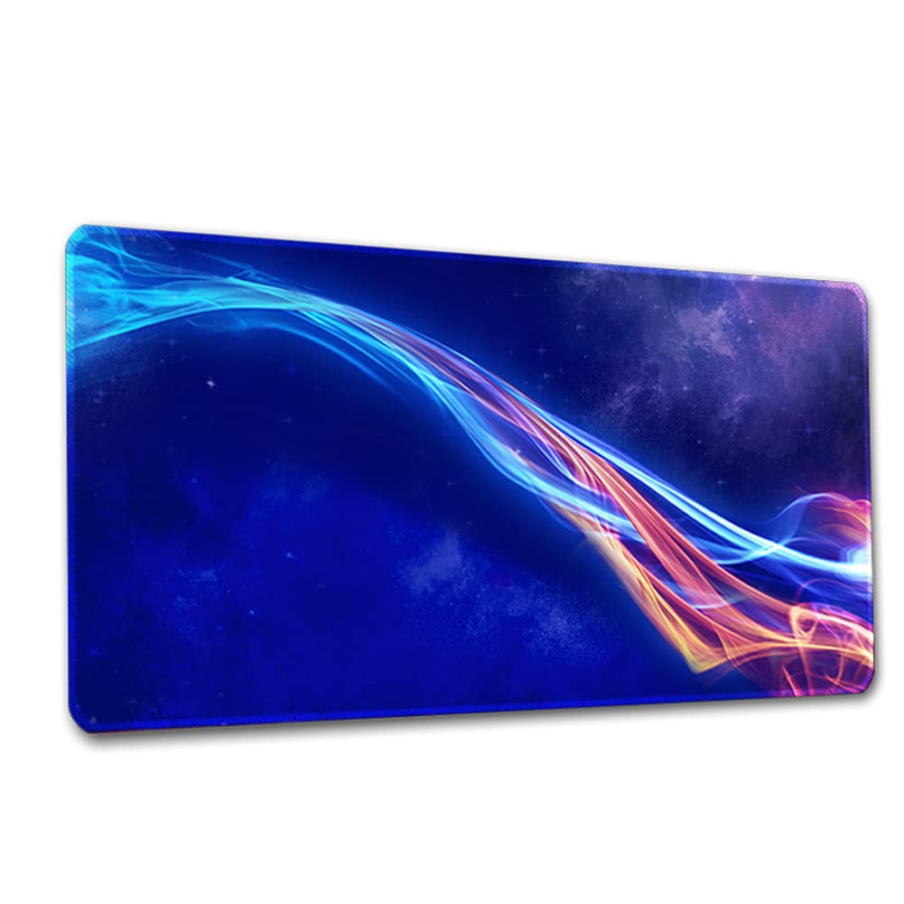 Morian Mouse Pad 400 * 900 * 3mm Dreamy Starry Sky Non-Slip & Waterproof Computer Gaming Mousepad with Stitched Edges (XG4)
