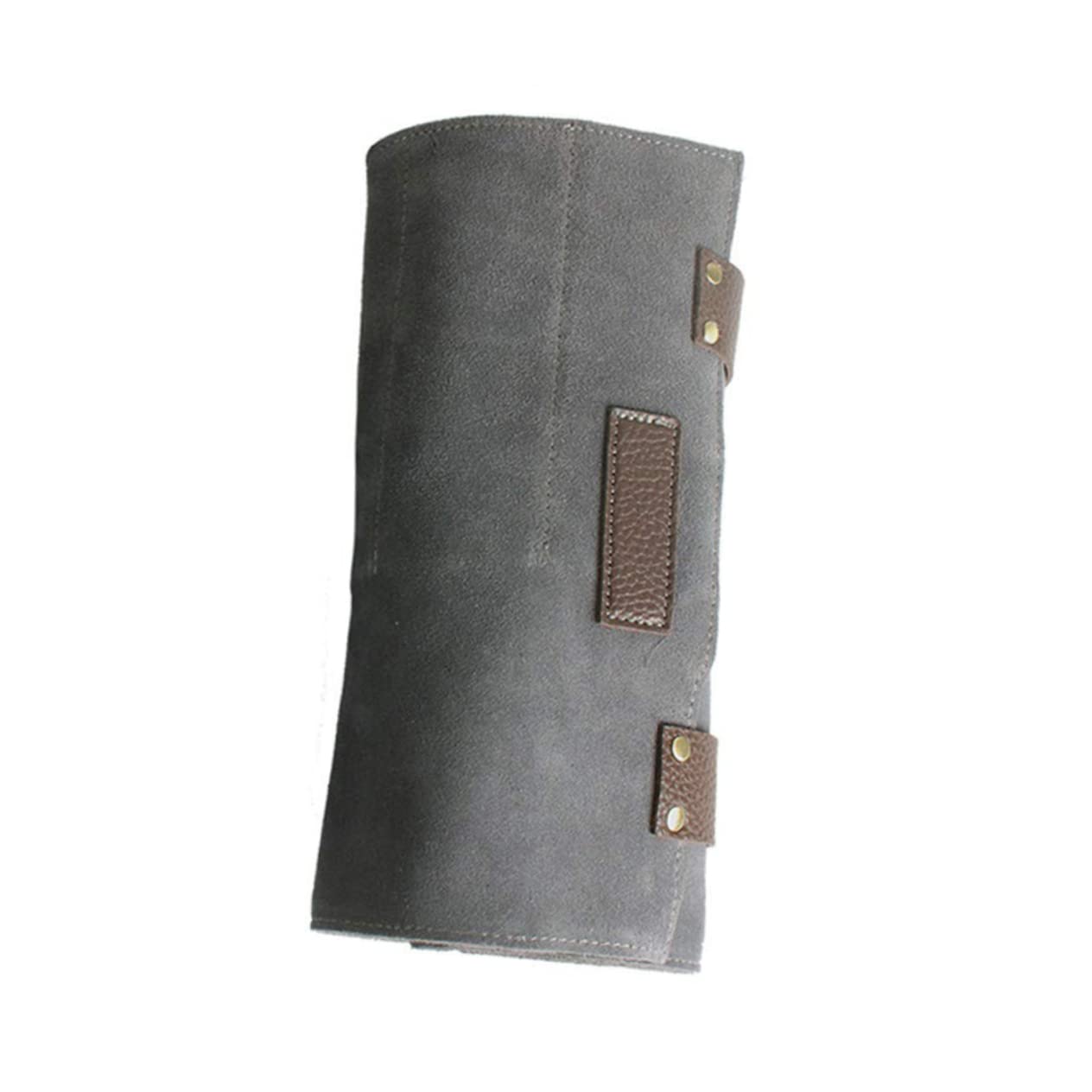 SOESFOUFU 12-Slot Hair Stylist Bag Barber Kit for Scissors Comb Leather Pouch for Professional Hair Cutting Tools Styling Tools Bag