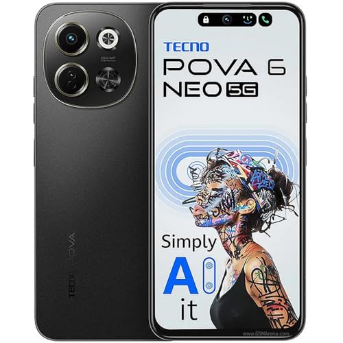 Image of Embed HD-Clear Screen Guard for Tecno Pova 6 Neo 5G - Harder or Durable Plastic & More Impact-Resistant Than Glass, with Free Installation Kit