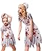IKAL Ragazze Zombie Sanguinosa Infermiera Costume Halloween Bambini Walking Dead Outfit Mamma e Me Ospedale Operaio Uniforme per Festa a Tema 3 pezzi