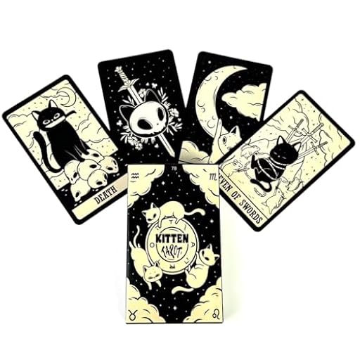 NOPKESV Baraja Cartas de Tarot para Principiantes, con Significados, Palabras Clave, Elementos, Planetas, Chakras, Sí o No, Tonos, Numerología, Invertido | Ya disponible en tu tienda friki favorita! En mundofriki.es!