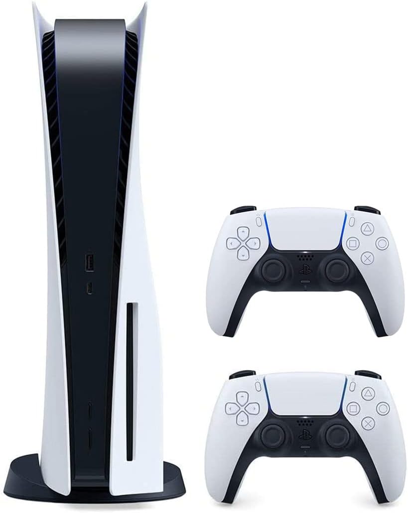 Playstation 5 Disc Console Bundle with Extra Dualsense Wireless Controller (UAE Version)