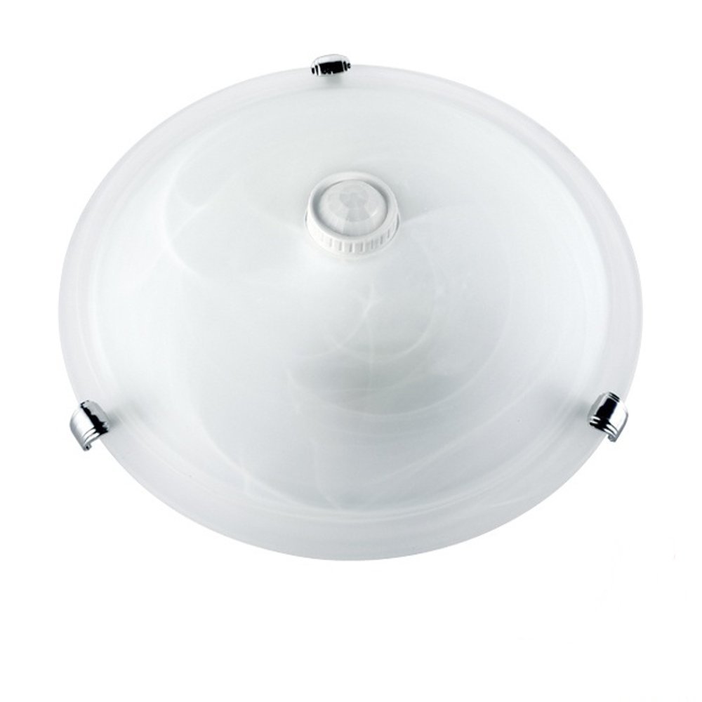 Maclean MCE22 Ceiling Sensor pir Infrared Lamp Motion Detector 2x40W E27