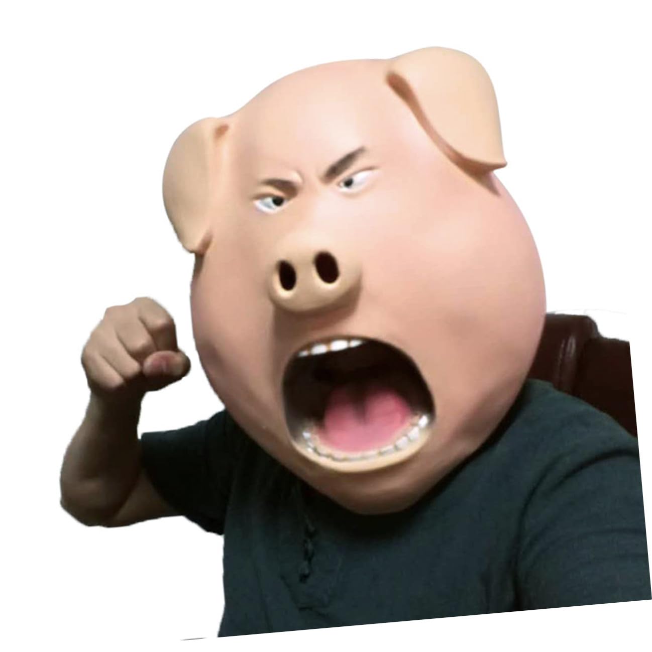 Tofficu 3 Piezas Máscara de Cerdo Aterrador para Disfraz de Halloween,