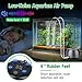 hygger Quiet Adjustable Aquarium Air Pump, 5W/8W Dual Output Fish Tank Air Pump, Energy-Saving Oxygen Aerator with Air Stone Bubbler for Fish Tank, Hydroponic