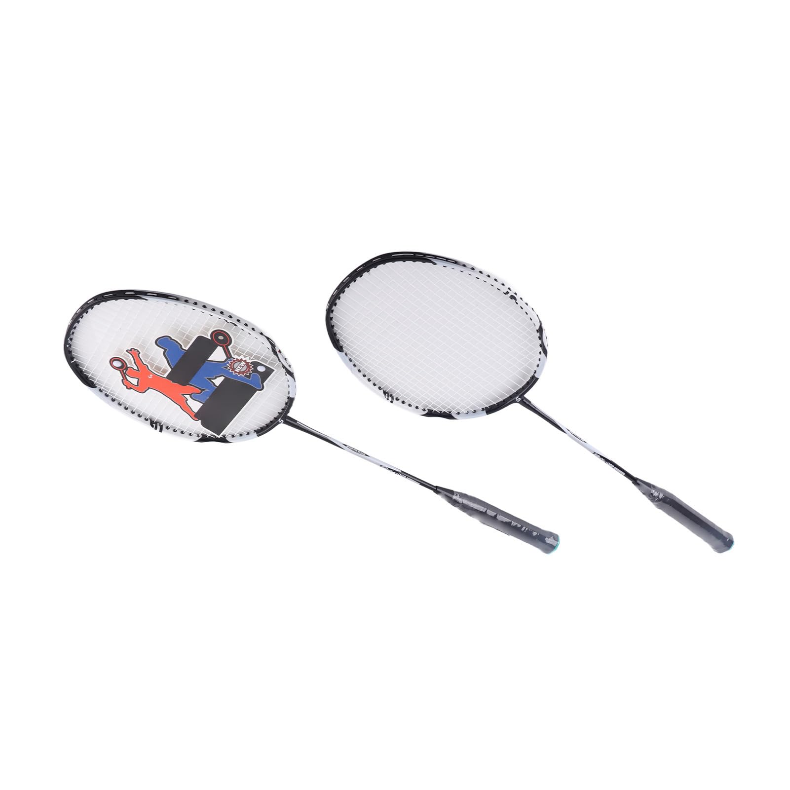 Racchetta da Badminton in Alluminio con Corde in Nylon e Impugnatura Comoda per L'allenamento Sportivo - Include Borsa per il Trasporto