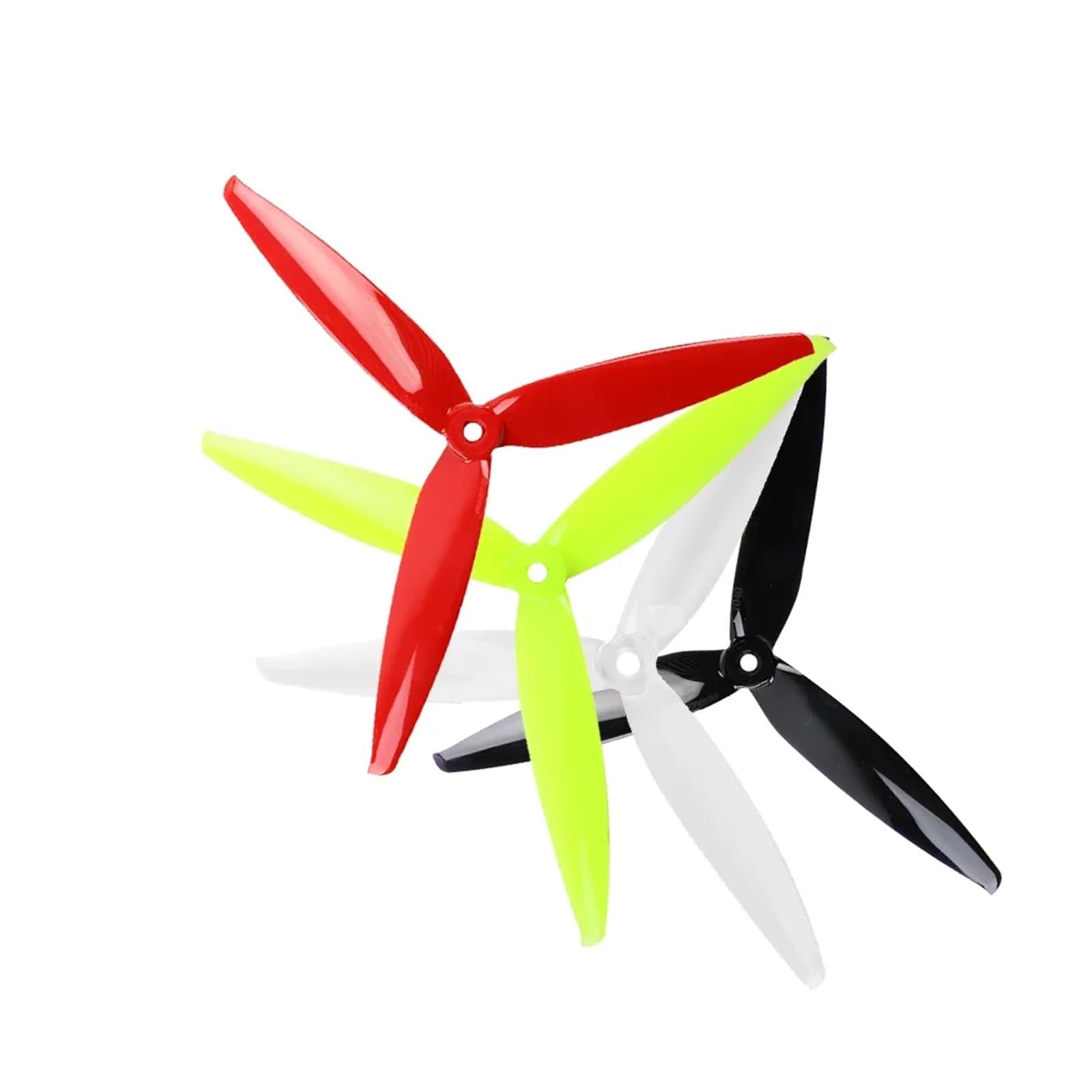 Śmigło Flash 7040 7x4x3, 12 par podpórek z trzema ostrzami do 7-calowych dronów FPV i dalekiego zasięgu, masowe części zamienne i modernizacyjne(12pairs Yellow)