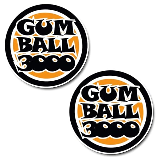 gumball3000 K{[3000 XebJ[ fJ[ sA 2 (8cm*8cm) [sAi]