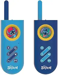Walkie Talkie Infantil com Lanterna Stitch