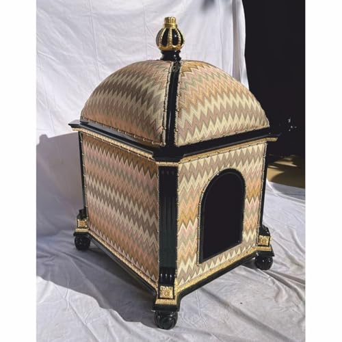 Casa Padrino Pompöös by Barock Katzenhaus Braun/Schwarz/Gold Designed by Harald Glööckler-3