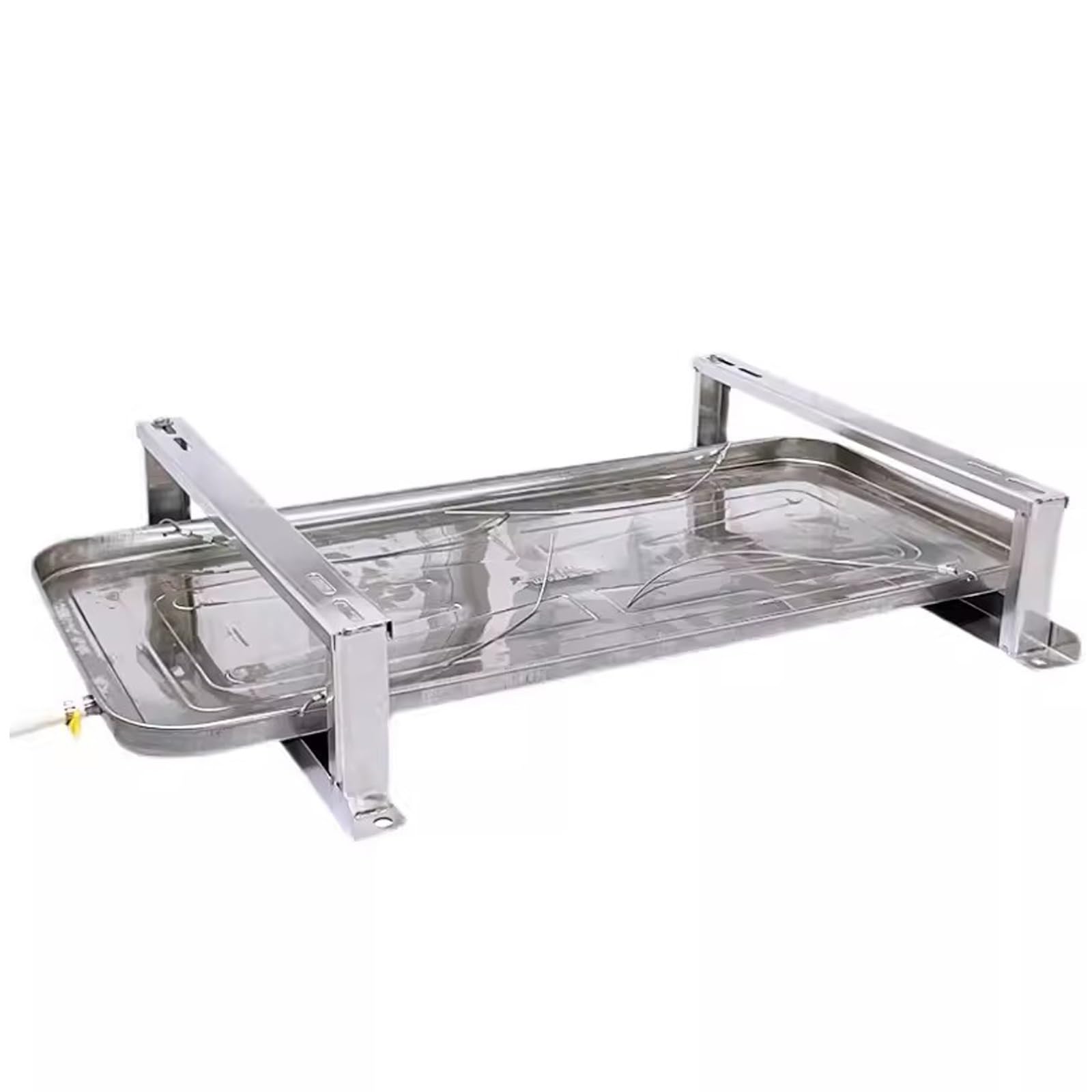 Support de sol mini climatiseur split acier inoxydable avec bac pompe à chaleur