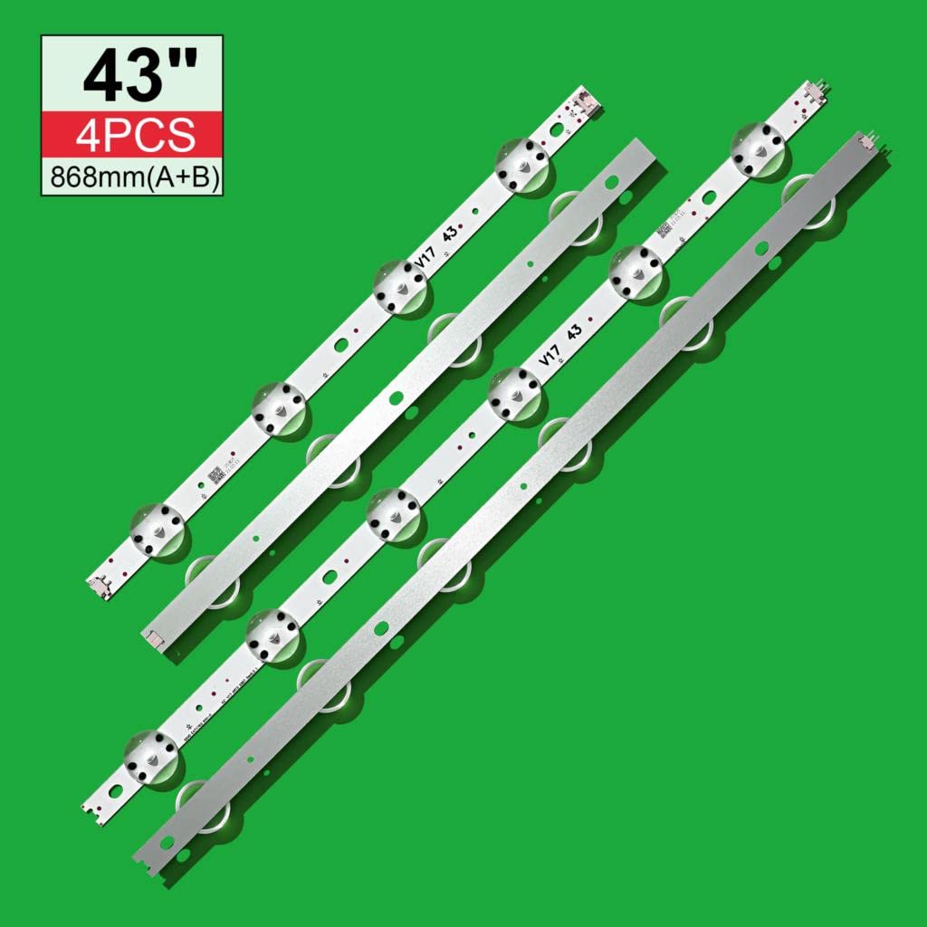 TUCANSBP Striscia LED Compatibile For LG 43" V17 Art3 2867 TV - Foto 3