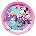 Zak Designs Disney Kids Dinnerware Set Includes Plate, Bowl, Tumbler and Utensil Tableware, Made of Durable Material and Perfect for Kids (Minnie & Daisy, 5 Piece Set, BPA-Free)