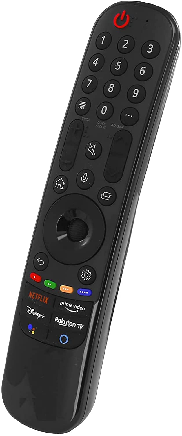 Telecomando di ricambio AKB76036201 AKB76036501 AN-MR21GA MR21GA TV magic motion voice compatibile per LG OLED, QNED, NanoCell TV 2021-2023