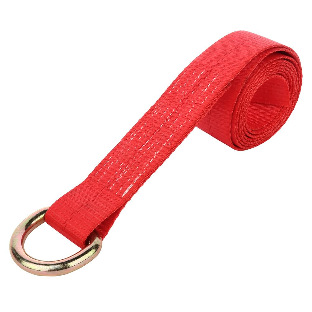 Tow Truck Straps 8-Pack 8-Foot Lasso Straps For Towing - Car Hauler, Truck, Dolly Tire Tie Down Straps Part DHJ-01004 - Foto 2