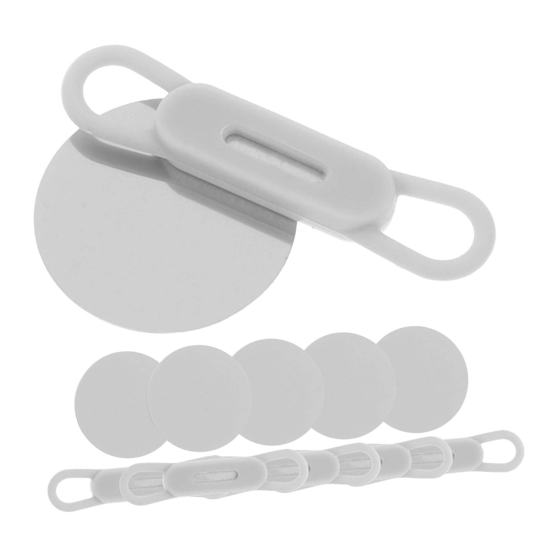 NUOBESTY 5sets Portapenne Regolabile Silicone Clip Per Scrivania e Lavagna Per e Scuola Organizzatore Penne Per Frigorifero e Metalliche