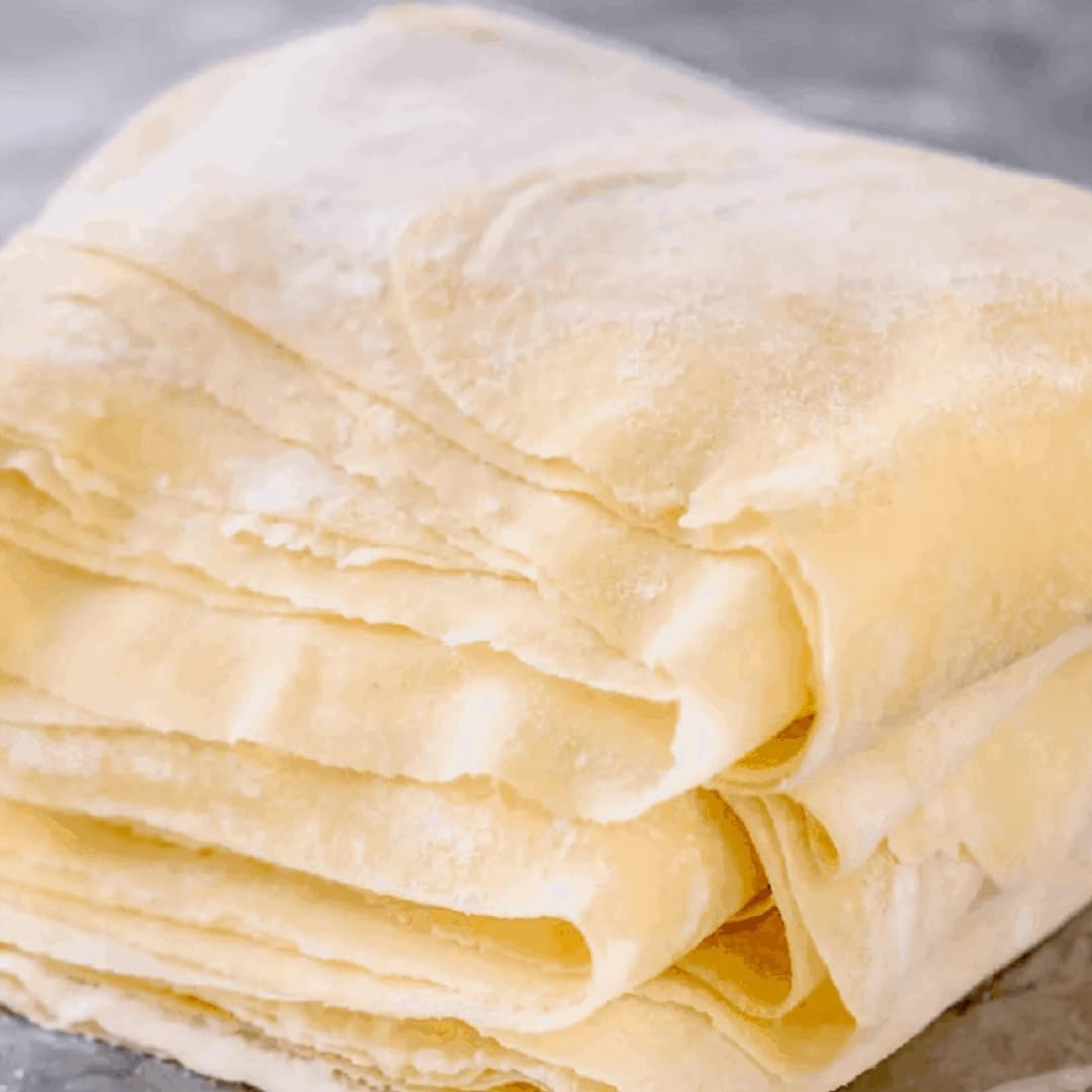 AU Feuilles de pâte pour baklava – Fines, Souples, Prêtes à l'emploi | Origine Turquie | Idéales pour desserts et plats salés – Poids net 470 g, 2 Paquets
