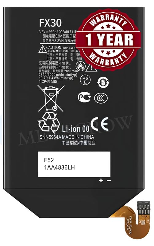 Image of Original FX30 Battery Compatible for Motorola Moto X Style (Moto X Pure Edition) (XT1572, XT1575) - (3000mAh) - 1 Year Warranty JK1