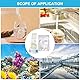 APOMOONS 50x 16 in 1 Trinkwasser Teststreifen, PH Teststreifen Wassertest Wasserqualität Wasserhärte Messen Wassertest für Blei, Eisen, Kupfer usw PH Wert Tester Zuhause Leitungswasser, Aquarium, Pool