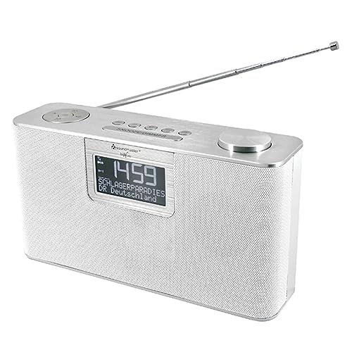 Radio Dab+ soundmaster DAB700WE fonction mains libres et micro intégré