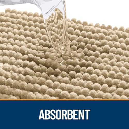 Image of OLANLY Dog Door Mat for Muddy Paws 30x20, Extra Absorbent Chenille Mud Mat