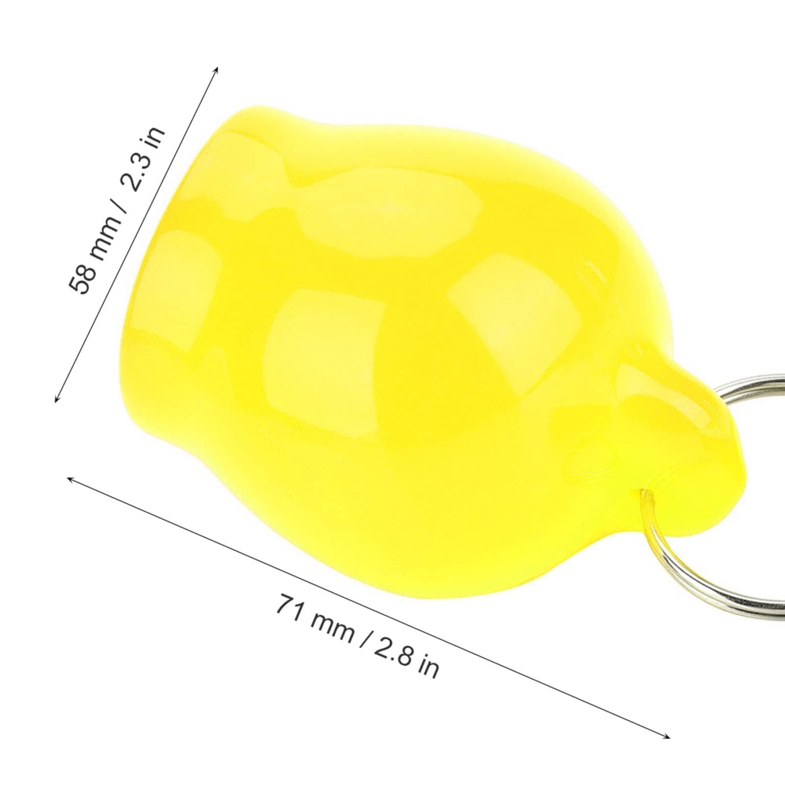 Agatige Boccaglio Silicone Snorkeling Regolatore con Gancio Carabiner Accessori Immersioni Giallo