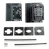 SUGTSUGT BGA64 EMMC Adapter 4pcs Limiter Frame Adapter Socket IC Programmer Test Burn Only for RT809H Programmer Chip Reader Writer Programmer Integrated Circuit Modules