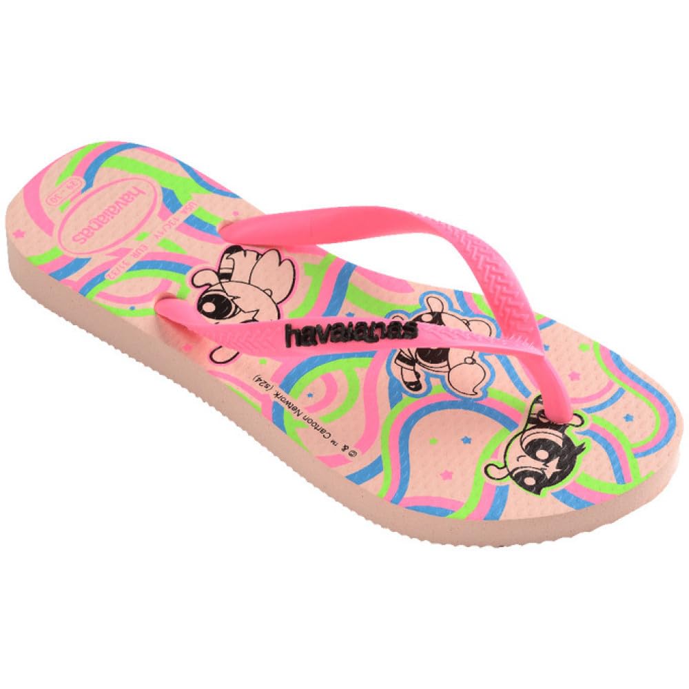 Havaianas Dziewczynki Kids Slim Powerpuff GirlsKlapki