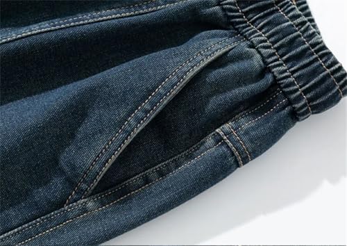 Men Trousers Neutral Solid Color Loose Street Oversized Jeans Outdoor Wide Leg Washing Jean Pants3