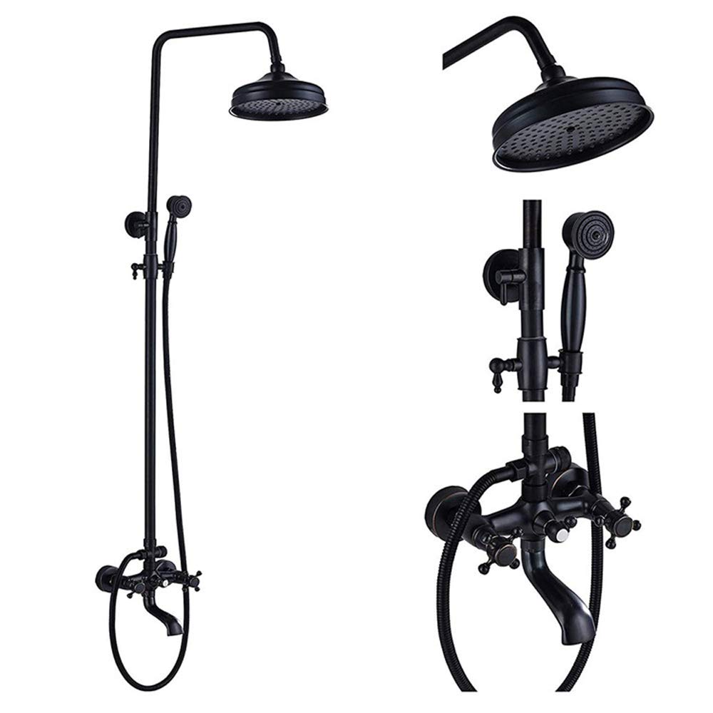 Colonne de douche Homelava anti-calcaire ensemble de douche et jet Gryphon stable