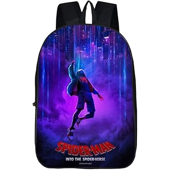 spider verse book bag