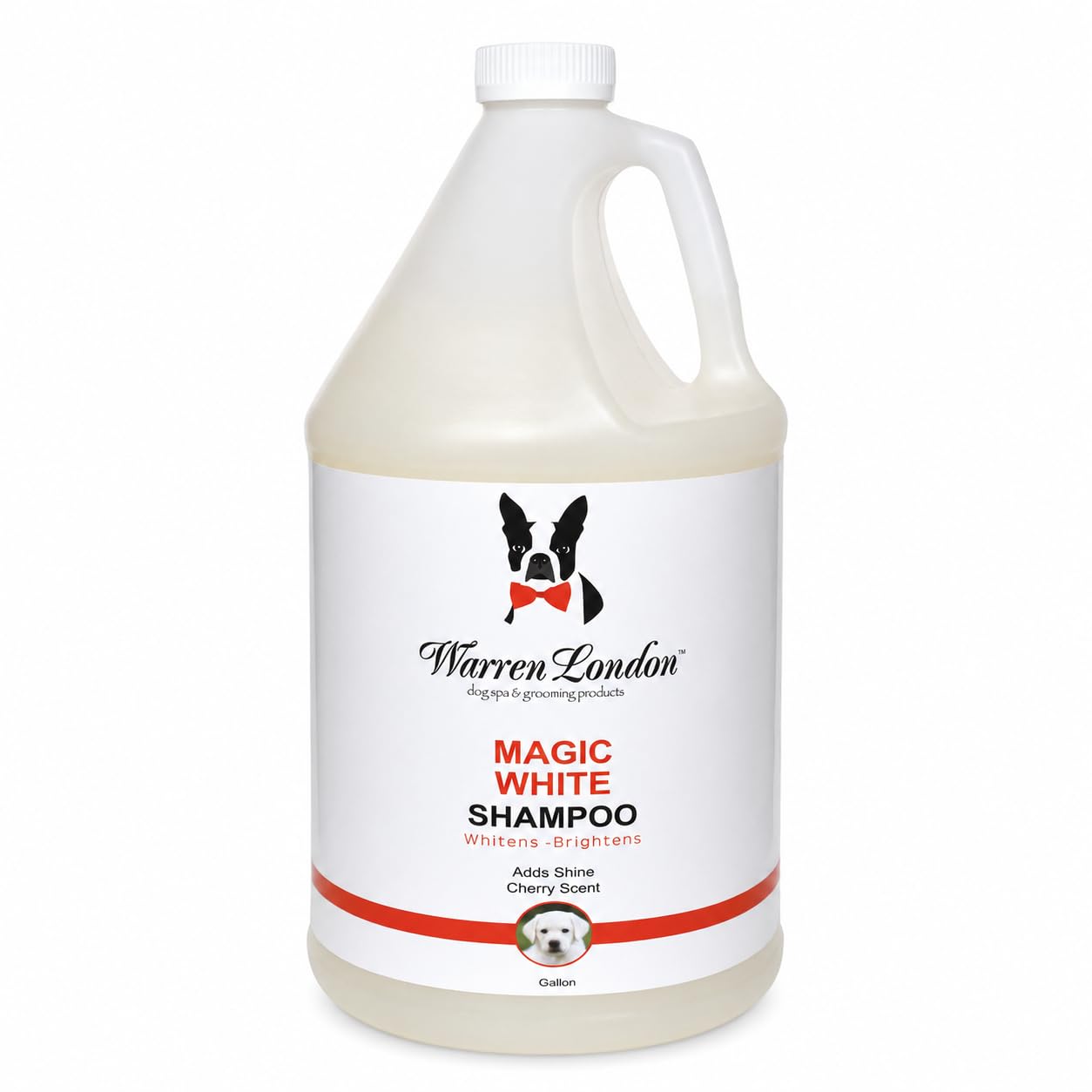 Warren London Magic Bright Whitening Dog Shampoo for White Coats